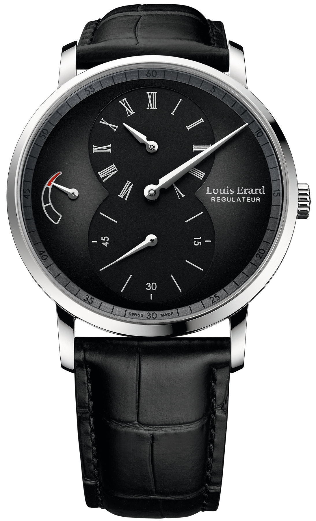 Louis Erard Watch Excellence Regulator Grey Fume - Grey