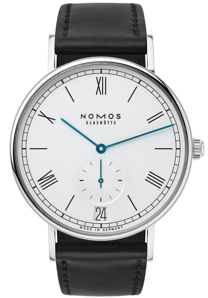 Nomos Glashutte Watch Ludwig Automatic Datum Sapphire Crystal - White