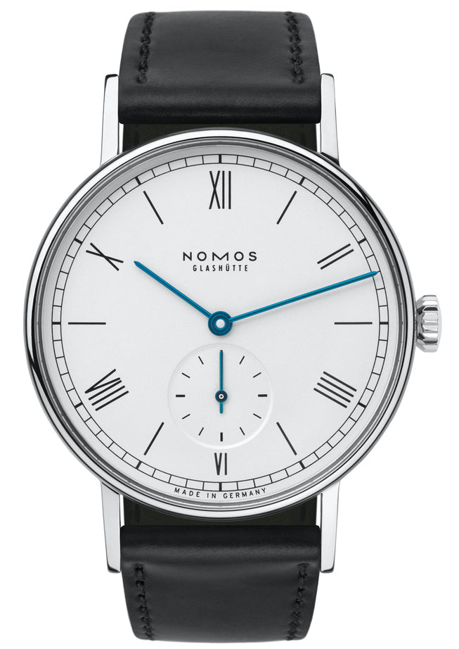 Nomos Glashutte Watch Ludwig Sapphire Crystal - White