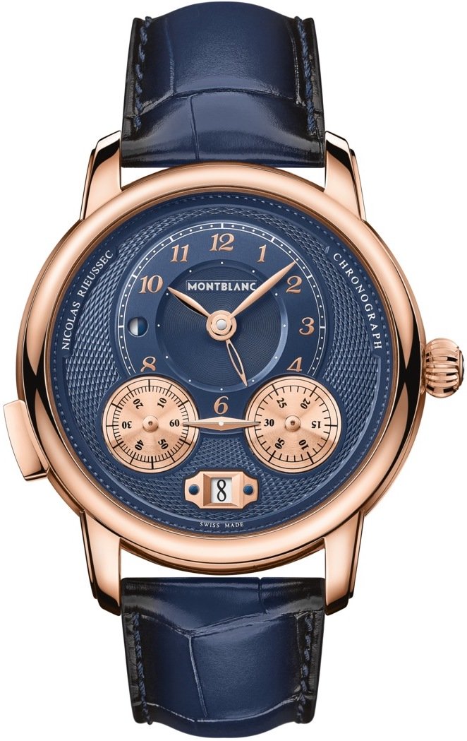 Montblanc Watch Star Legacy Nicolas Rieussec Chronograph - Blue