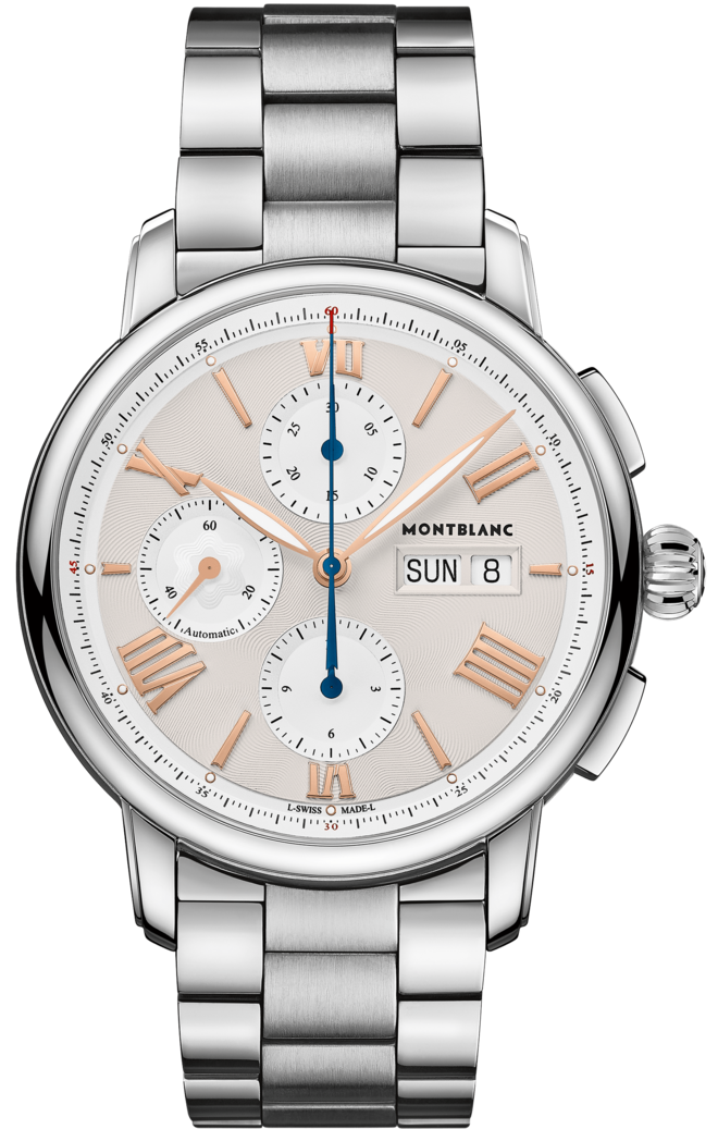 Montblanc Watch Star Legacy Chronograph Day Date - Cream