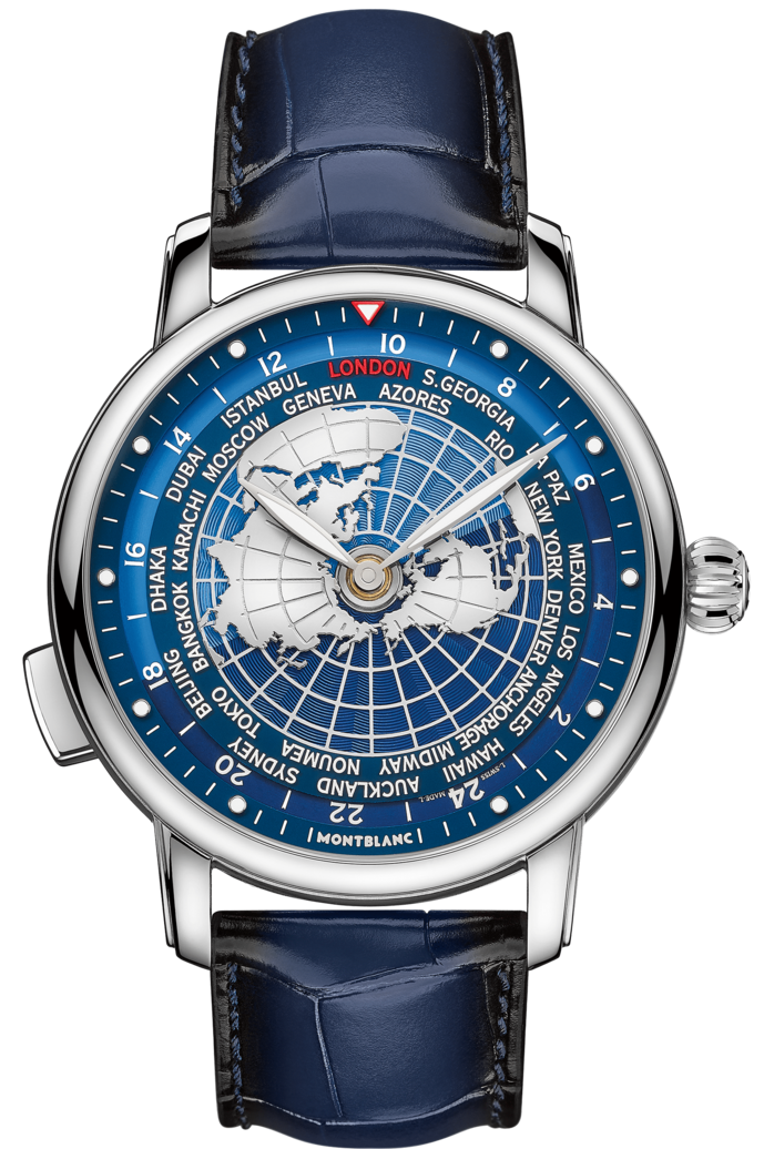 Montblanc Watch Star Legacy Orbis Terrarum - Blue