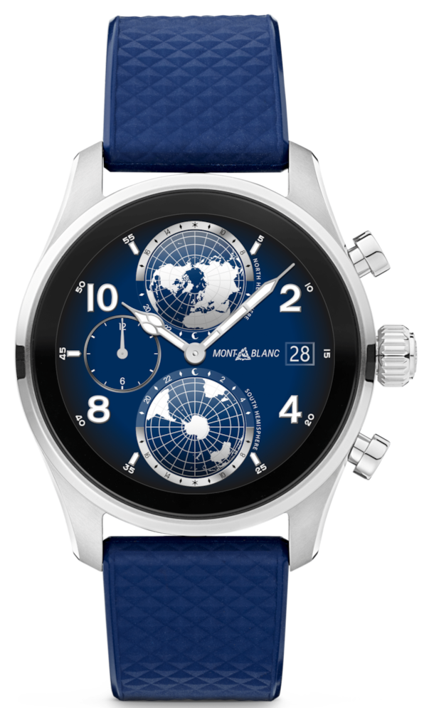 Montblanc Watch Summit 3 Titanium Smartwatch - Blue