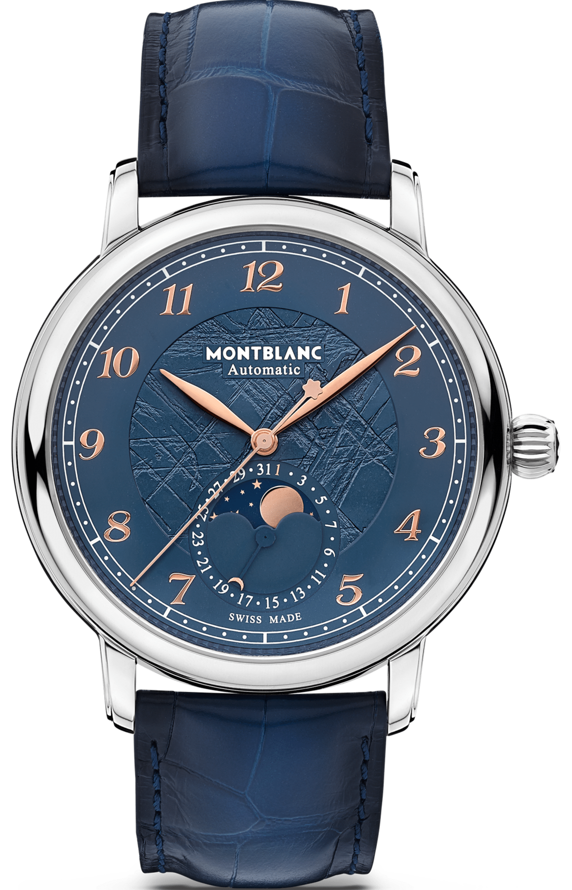 Montblanc Watch Star Legacy Moonphase Limited Edition - Blue
