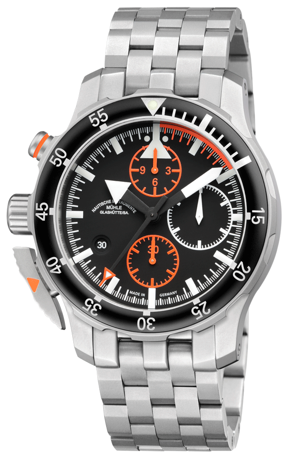 Muhle Glashutte Watch S.A.R. Flieger-Chronograph - Black