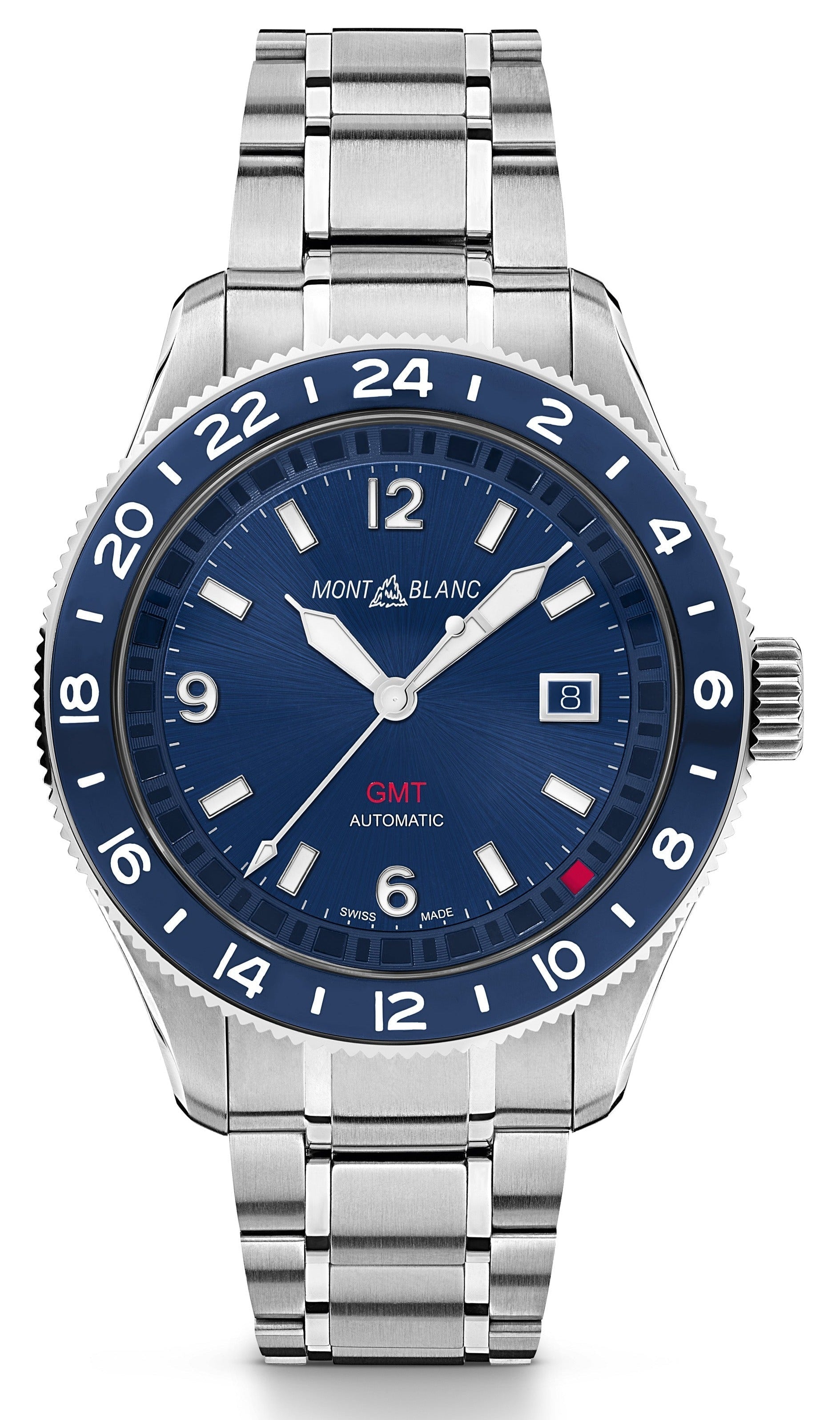Montblanc Watch 1858 GMT Automatic Date 42 - Blue