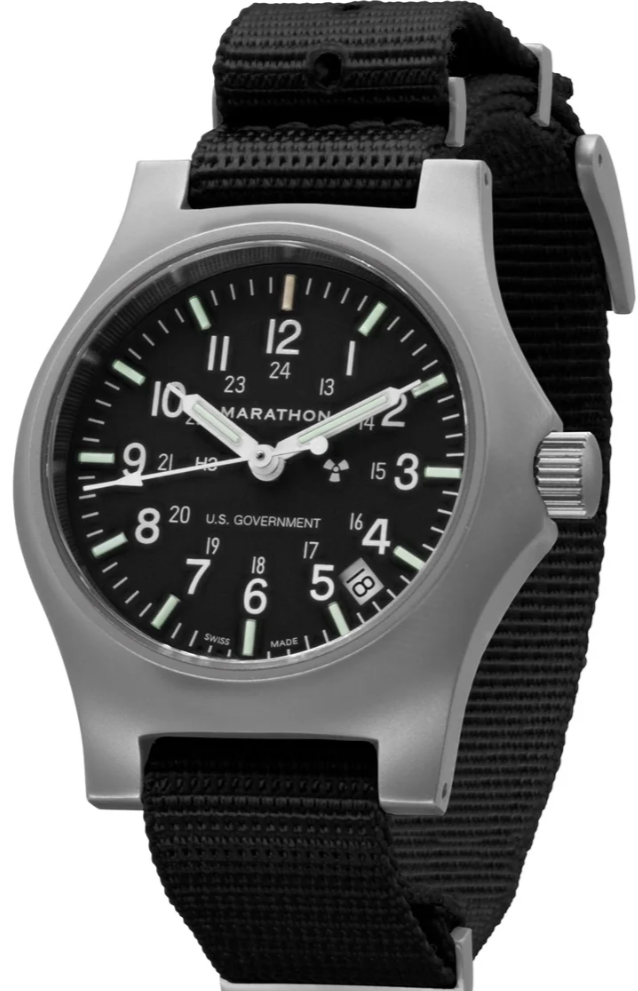 Marathon Watch General Purpose Re-Issue Stainless Steel GP Quartz With Date GPQ