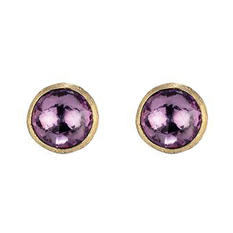 Marco Bicego Jaipur 18ct Yellow Gold Amethyst Stud Earrings