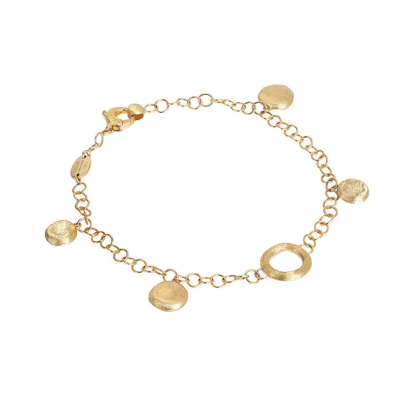 Marco Bicego Jaipur Link 18ct Yellow Gold Circle Link Bracelet - Gold