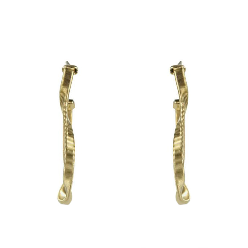 Marco Bicego Marrakech 18ct Yellow Gold Hoop Earrings - Yellow Gold