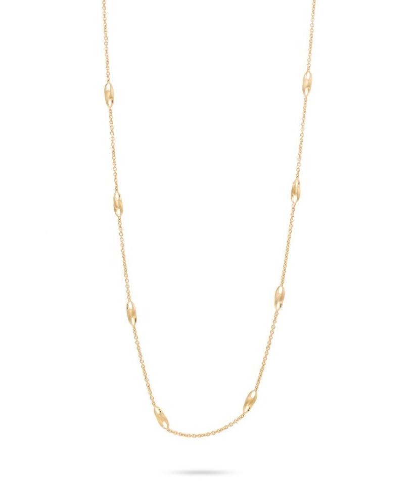 Marco Bicego Lucia 18ct Yellow Gold Long Link Necklace D - Option1 Value Yellow Gold