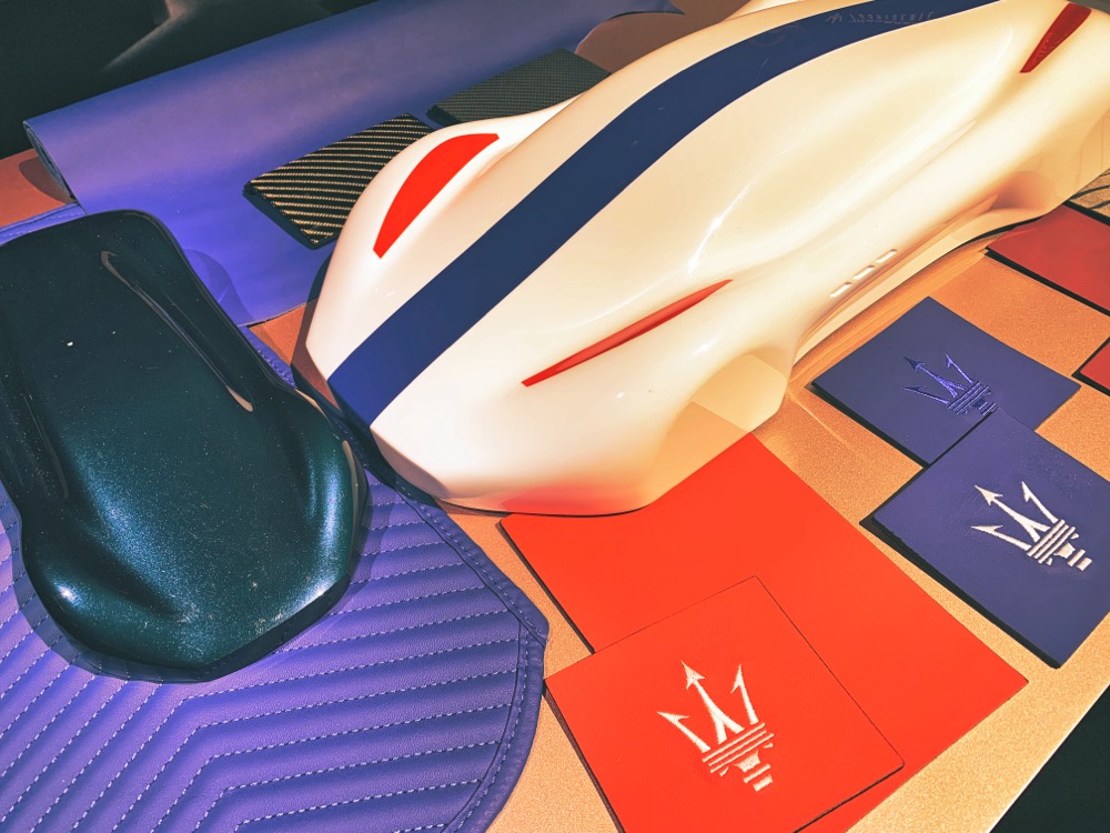 Maserati GranCabrio Folgore materials