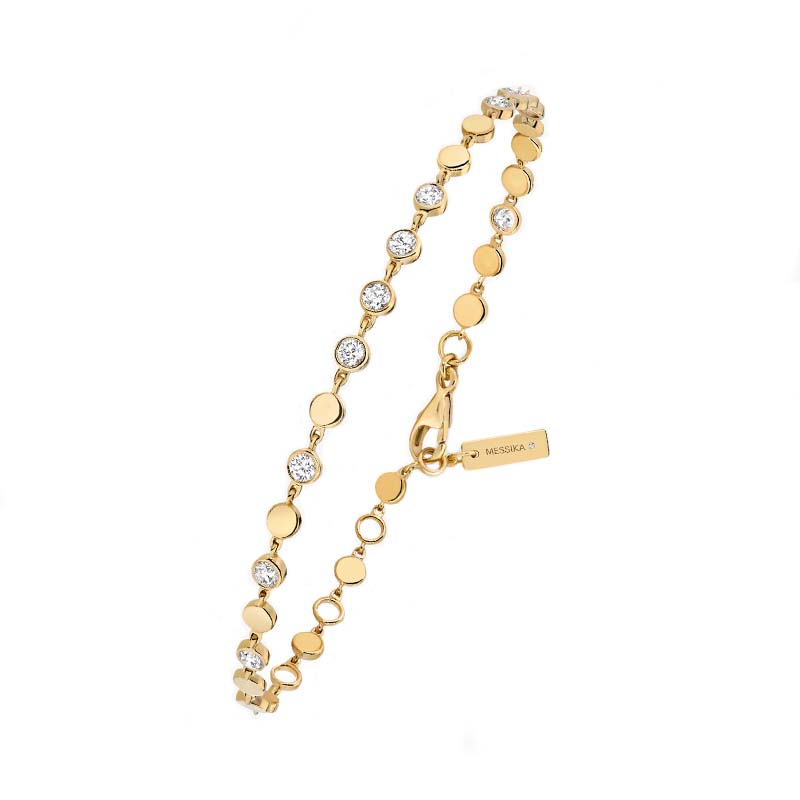 Messika D-Vibes 18ct Yellow Gold Diamond Bracelet