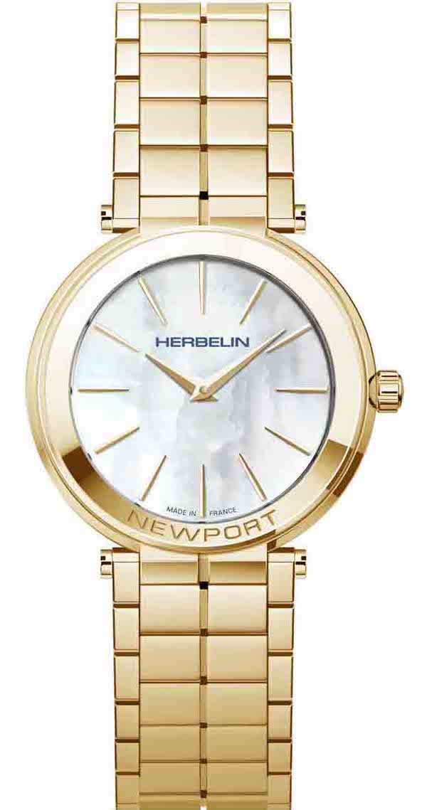 Herbelin Watch Newport Slim Ladies - White