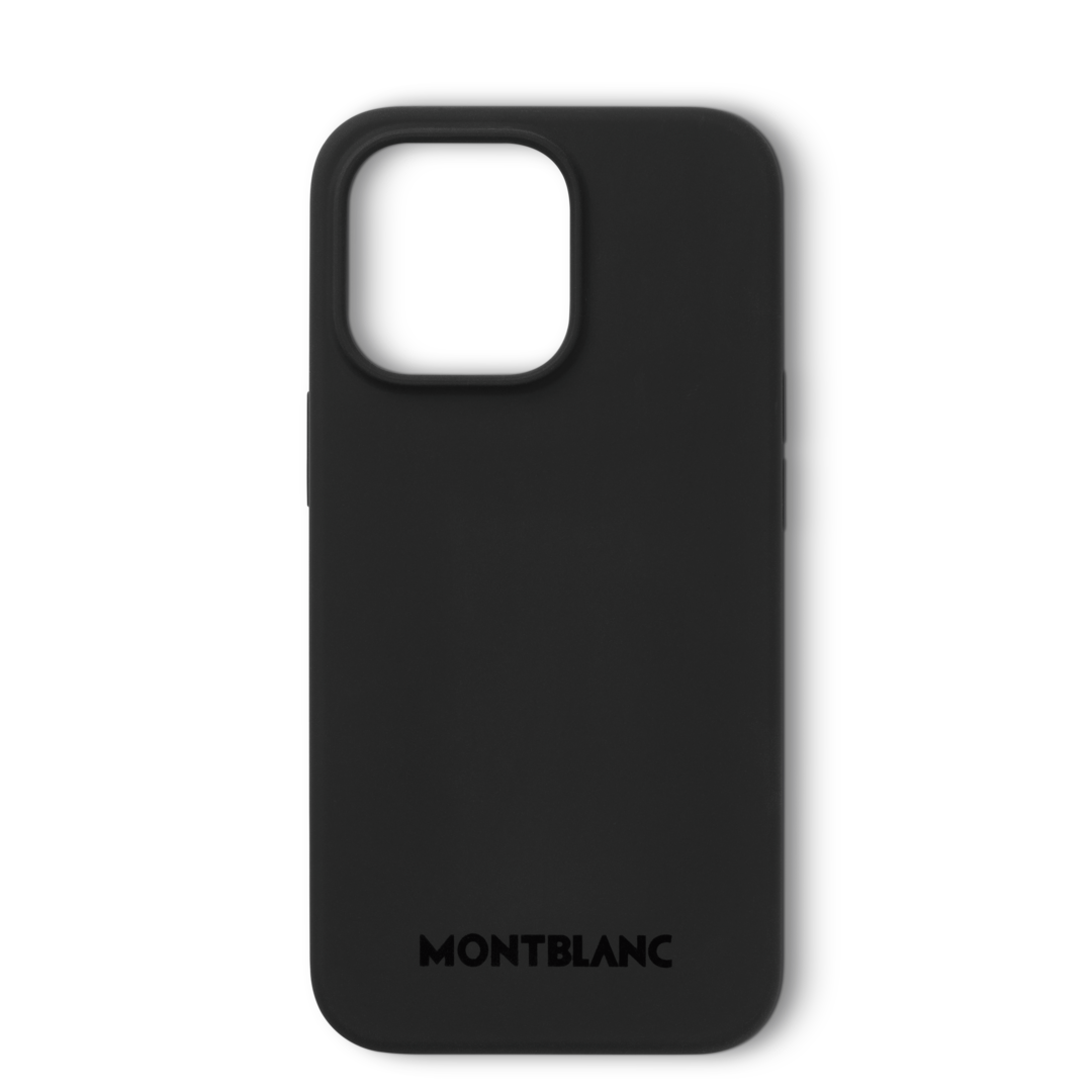 Montblanc Meisterstuck Selection Hard Phone Case for Apple iPhone 13 Pro with MagSafe D - Black