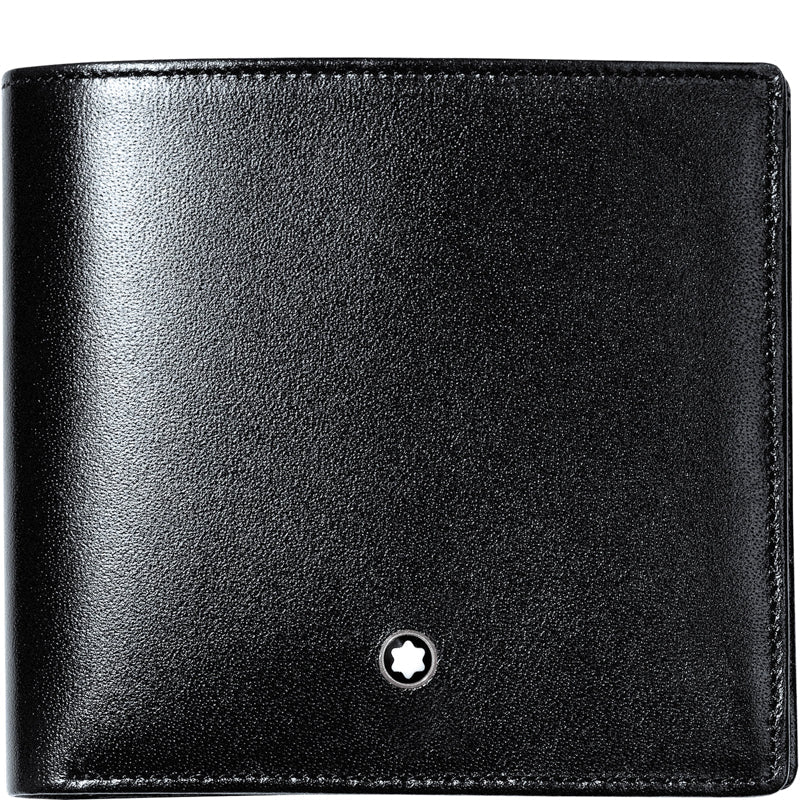 Montblanc Wallet Meisterstuck 8cc Black - Black