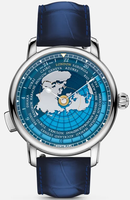 Montblanc Watch Star Legacy Orbis Terrarum Around The World In 80 Days Limited Edition