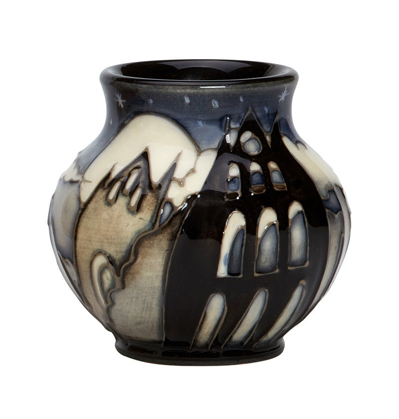 Moorcroft Samhain Whitby Abbey Vase