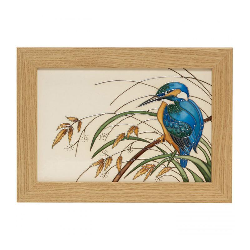 Moorcroft Numbered Edition King of the Fishers Plaque