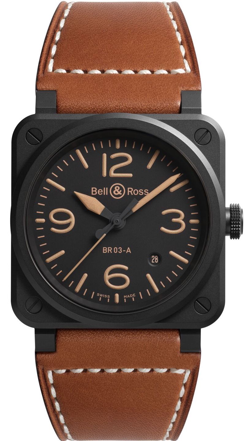 Bell & Ross Watch BR 03 Auto Heritage Ceramic