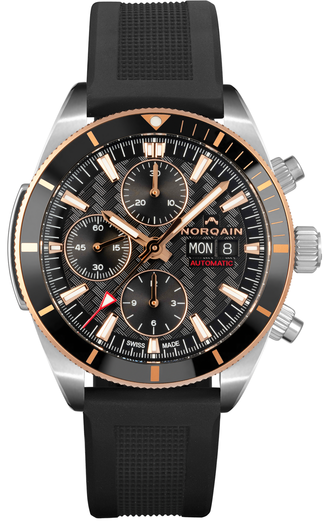 Norqain Watch Adventure Sport Chrono Day Date Rubber
