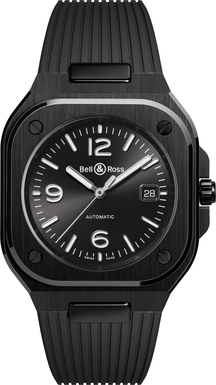 Bell & Ross Watch BR 05 Black Ceramic Bracelet