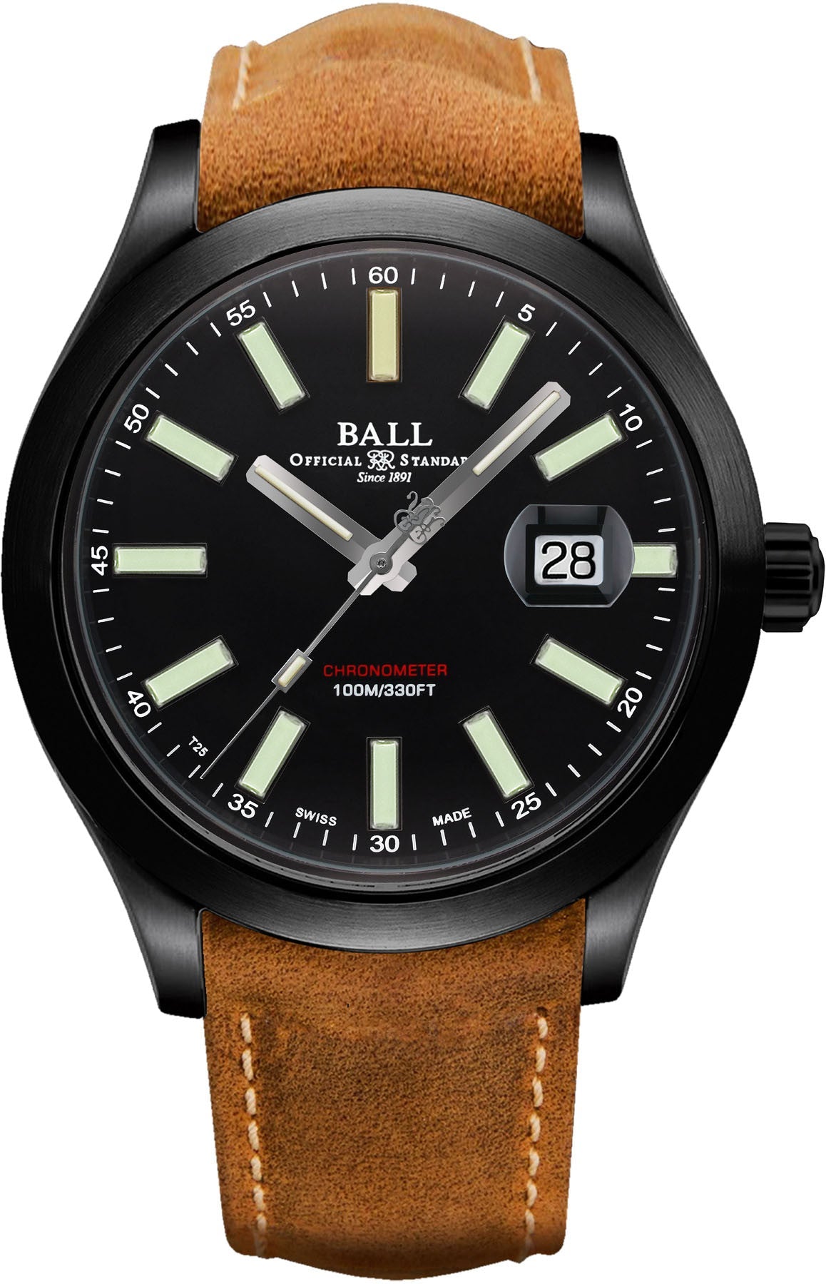 Ball Watch Company Engineer II Green Berets - Black