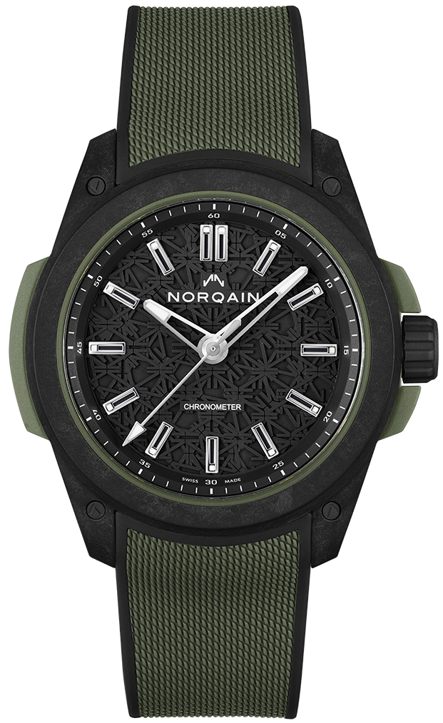 Norqain Watch Wild One & Norteq Black Khaki Mesh - Black