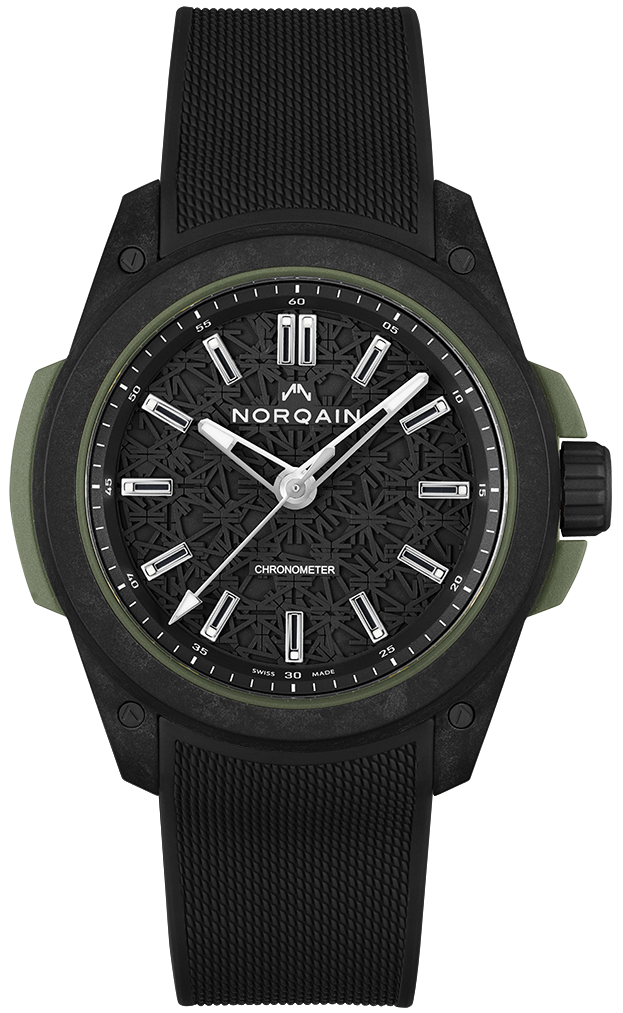 Norqain Watch Wild One & Norteq Black Black Mesh - Black