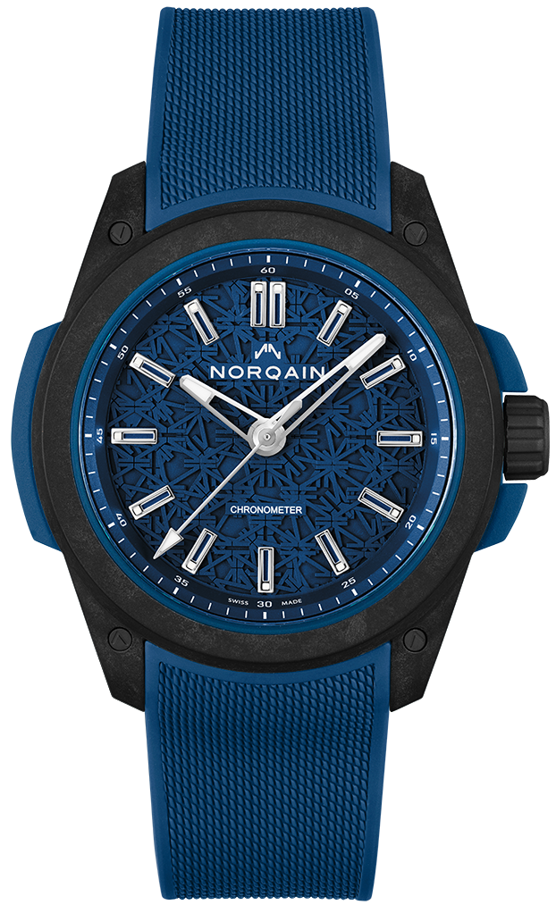 Norqain Watch Wild One & Norteq Blue Blue Mesh
