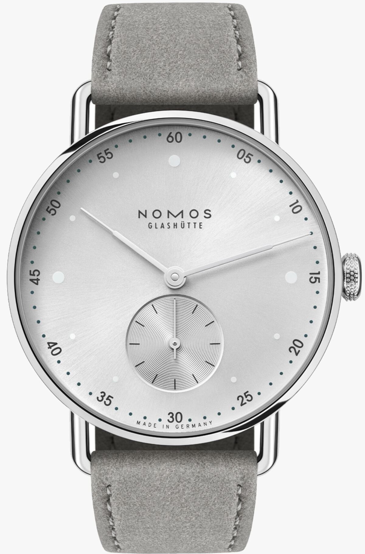 Nomos Glashutte Watch Metro 33 Metro Silver