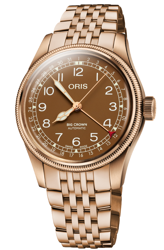 Oris Watch Big Crown Pointer Date Bronze - Brown