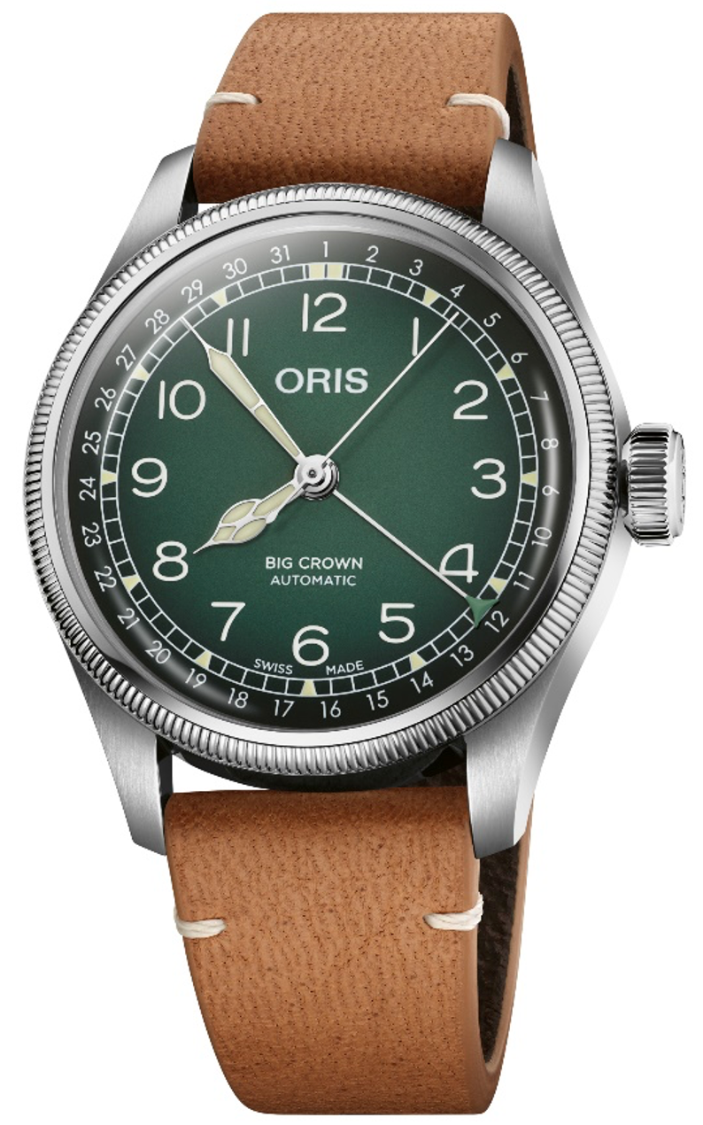 Oris Watch Big Crown Pointer Date Cervo Volante Green