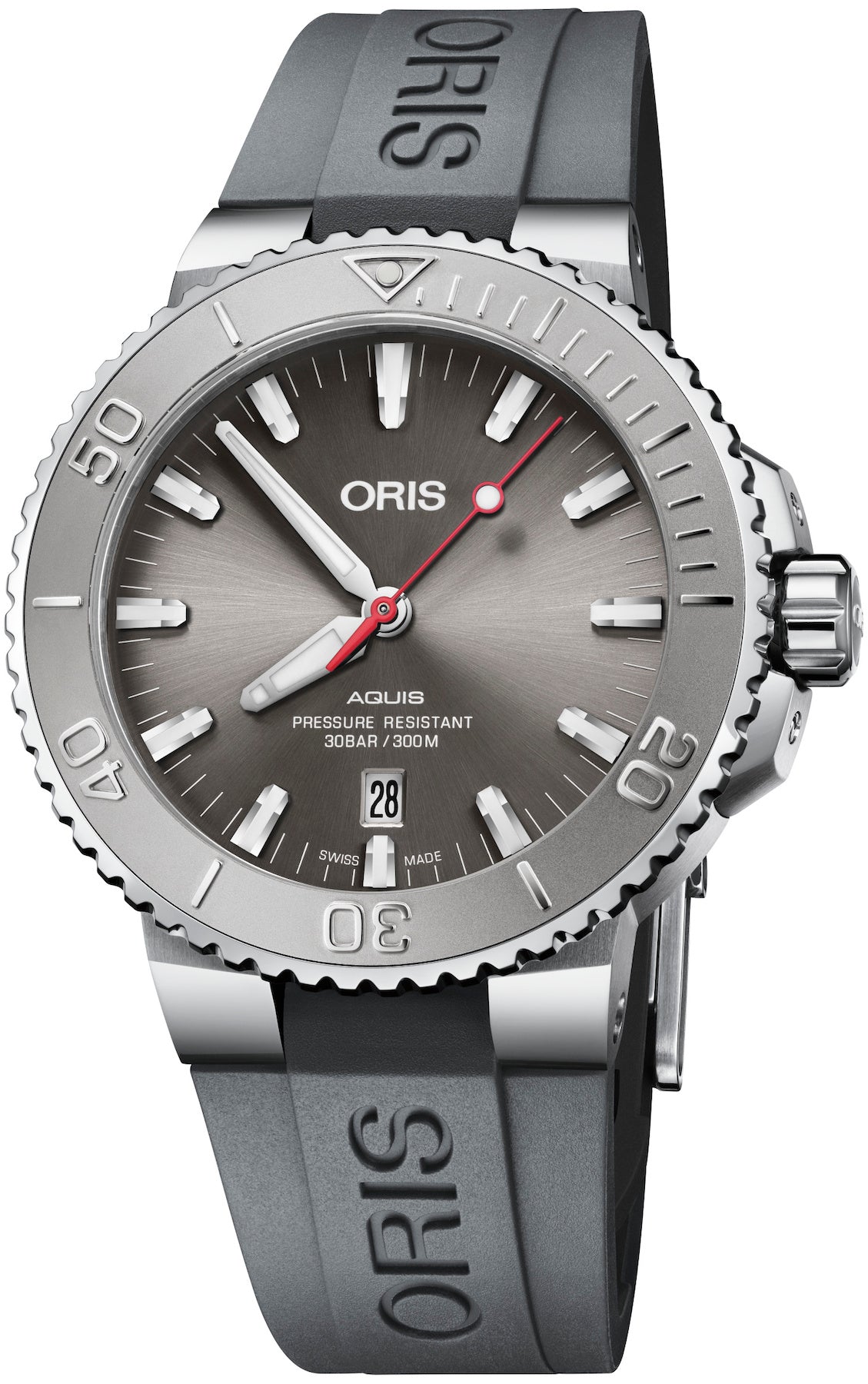 Oris Watch Aquis Date Relief Rubber