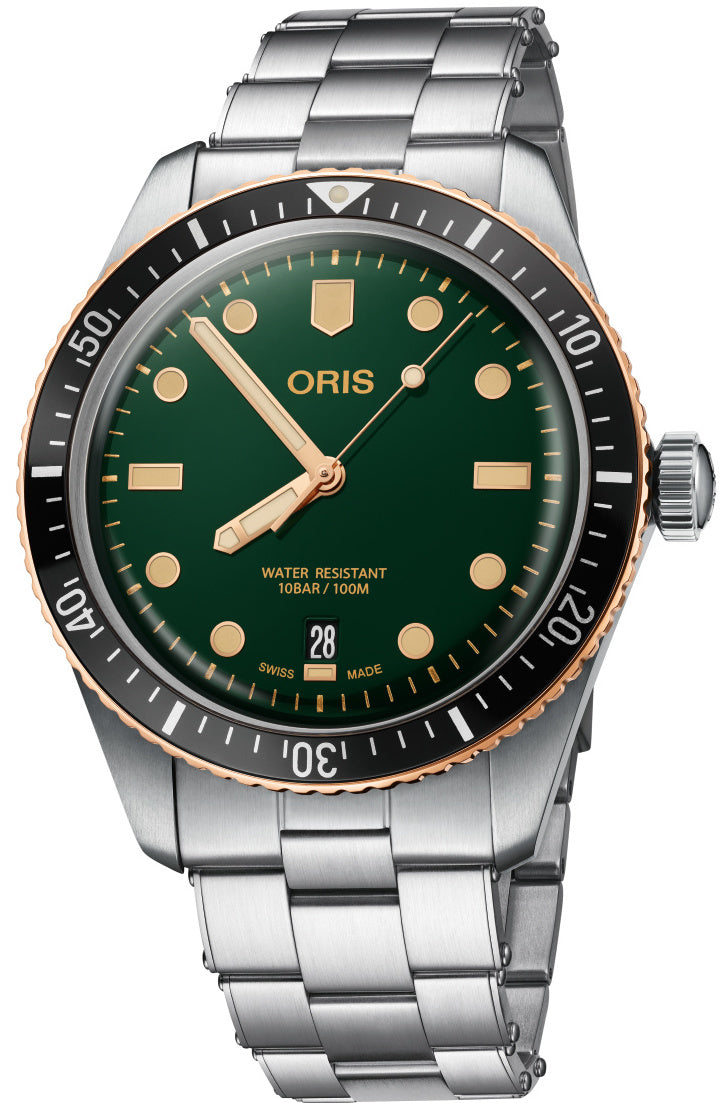 Oris Watch Divers Sixty-Five Oceanic Green - Green
