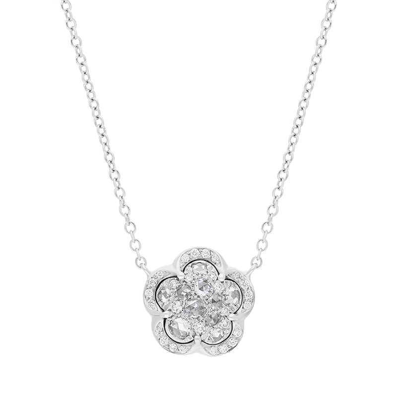 Pasquale Bruni Bon Ton Je T'Aime 18ct White Gold 0.42ct Diamond Necklace D - Gold