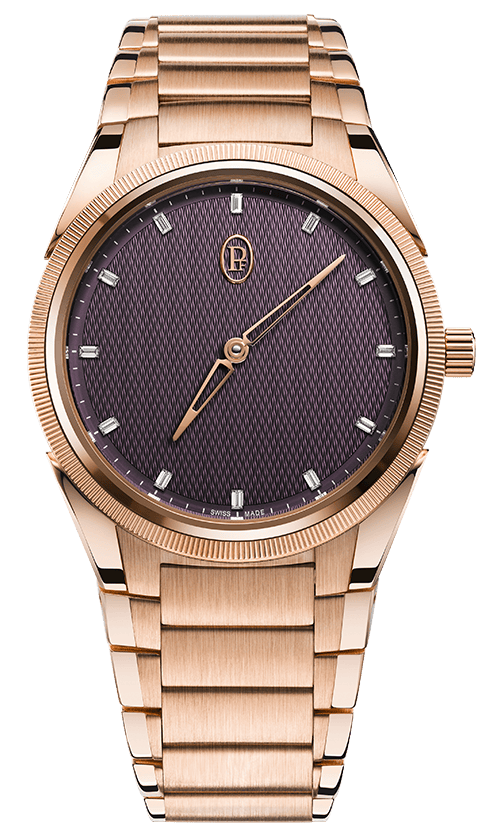 Parmigiani Fleurier Watch Tonda PF Automatic Rose Gold Deep Ruby 36 - Brown