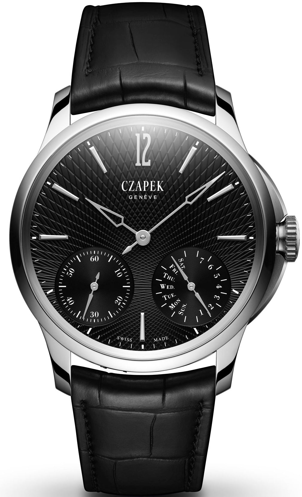 Czapek Watch Quai des Bergues No.17 Double Soleil Tuxedo Black Pre-Order