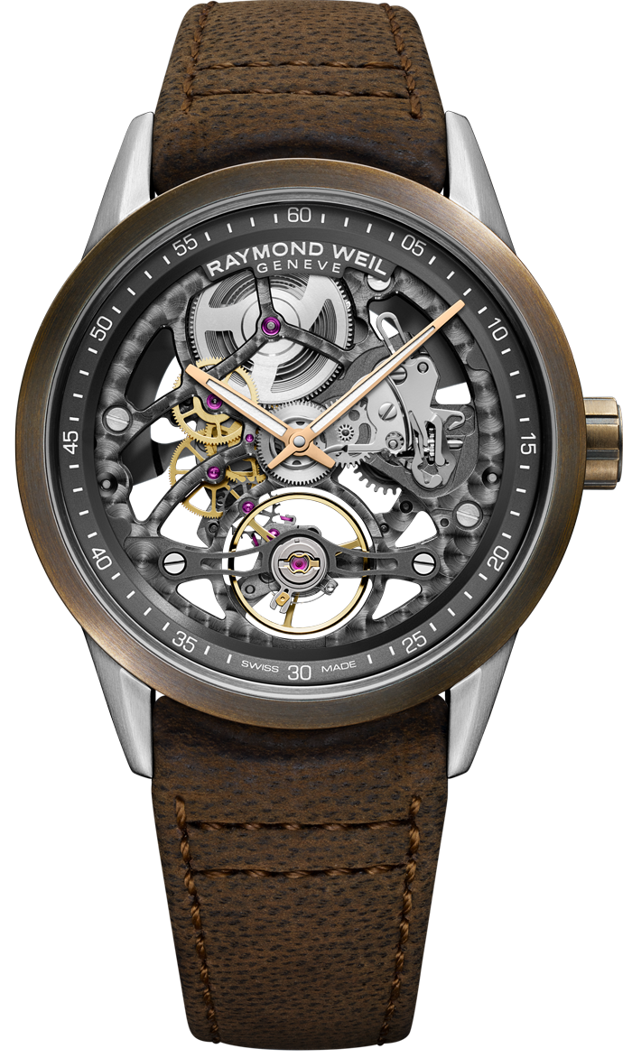 Raymond Weil Watch Freelancer Skeleton RW1212 Bronze