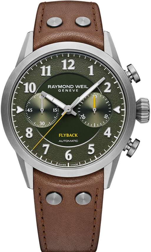Raymond Weil Watch Freelancer Pilot Flyback Chronograph Limited Edition