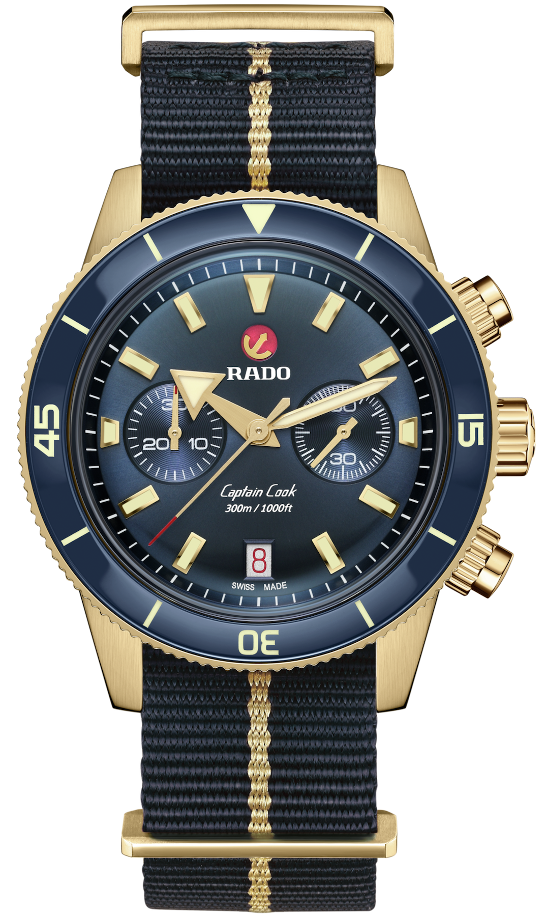 Rado Watch Captain Cook Automatic Chronograph Bronze