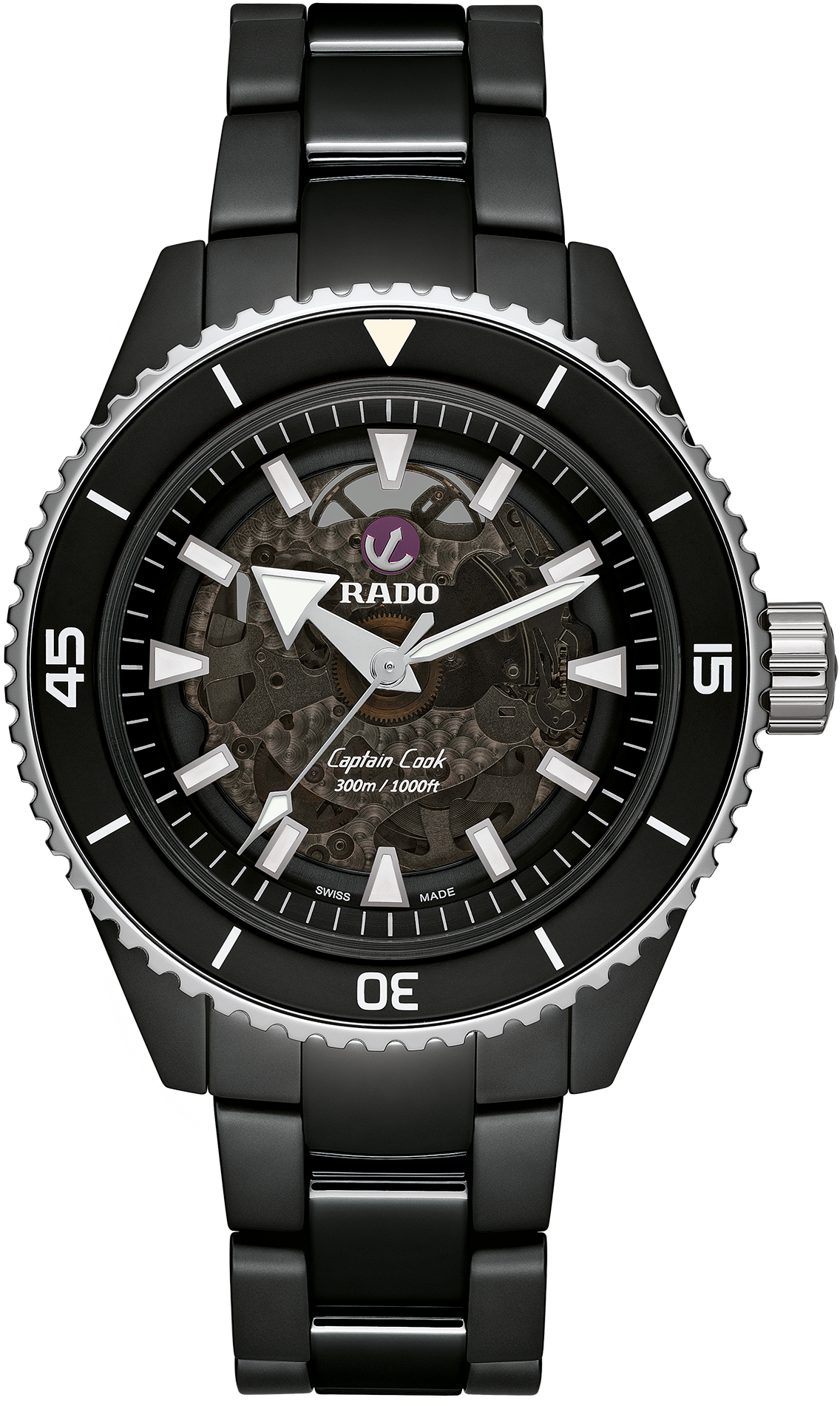 Rado Watch Captain Cook Automatic High Tech Ceramic