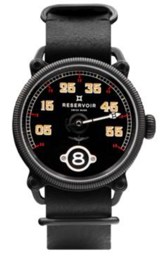 Reservoir Watch Black Sparrow Black & Black