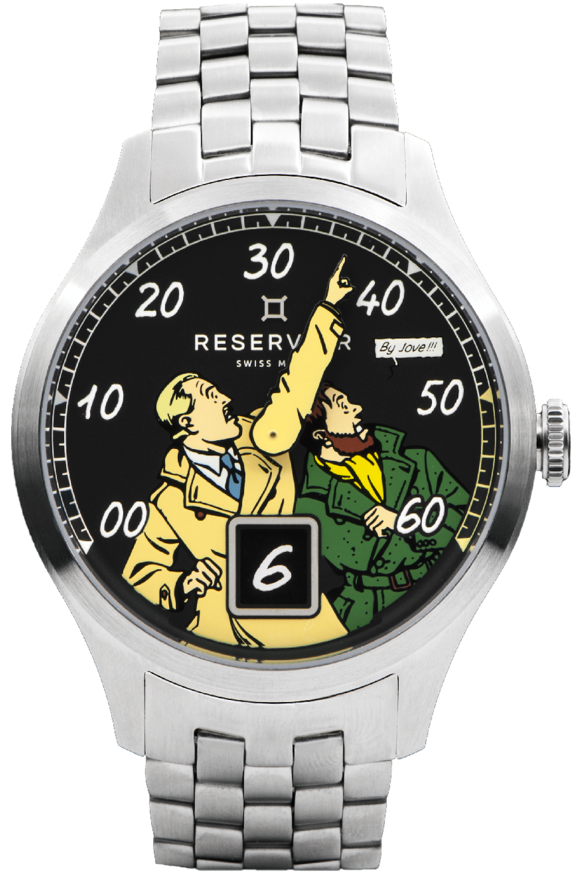 Reservoir Watch Blake and Mortimer By Jove Bracelet - Black