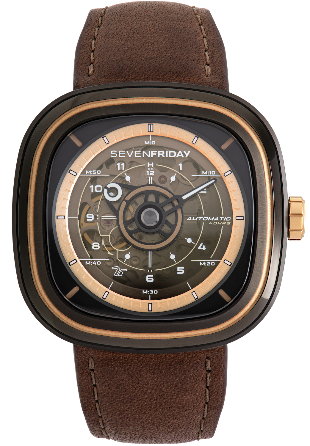 SevenFriday Watch T2/03 - Brown