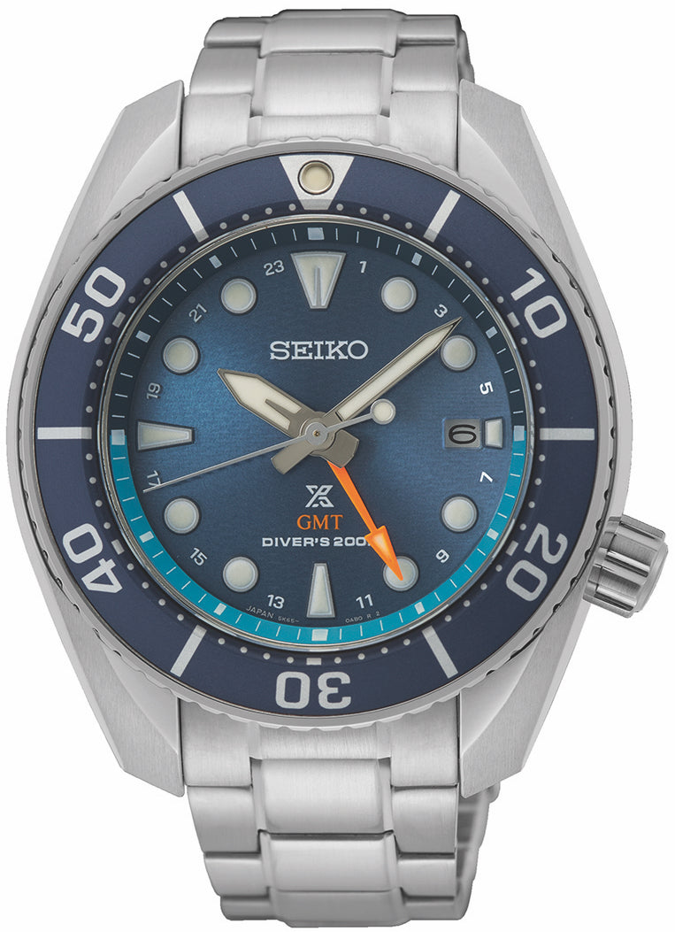 Seiko Watch Prospex Aqua Sumo Solar GMT Diver
