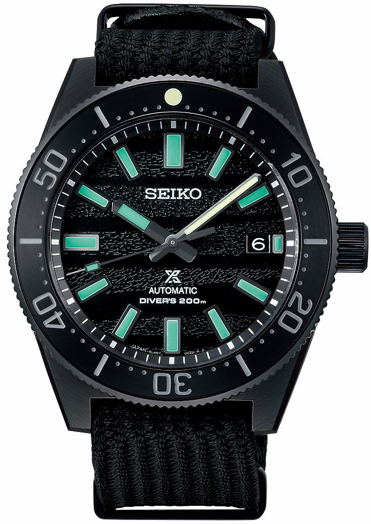 Seiko Watch Prospex Black Series 1965 Re Interpretation Limited Edition - Black
