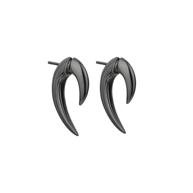 Shaun Leane Talon Sterling Silver Black Rhodium Earrings - Silver