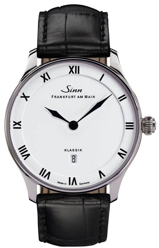Sinn Watch 1746 Classic Alligator - White