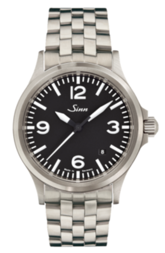Sinn Watch 556 A Fine Link Bracelet - Black